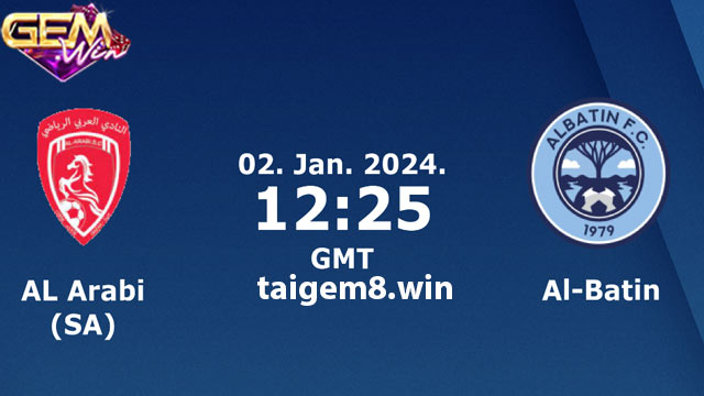 Dự đoán Al Arabi vs Al Batin lúc 02/01 - 19h25
