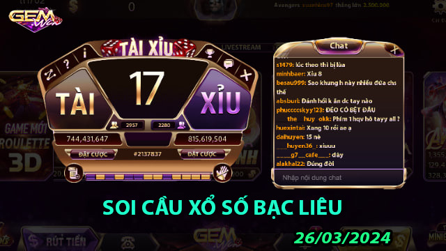 Dự đoán soi cầu xổ số Bạc Liêu ngày 26/03/2024 cùng các chuyên gia