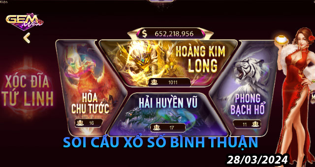 Bảng kết quả kỳ quay trước xổ số Bình Thuận