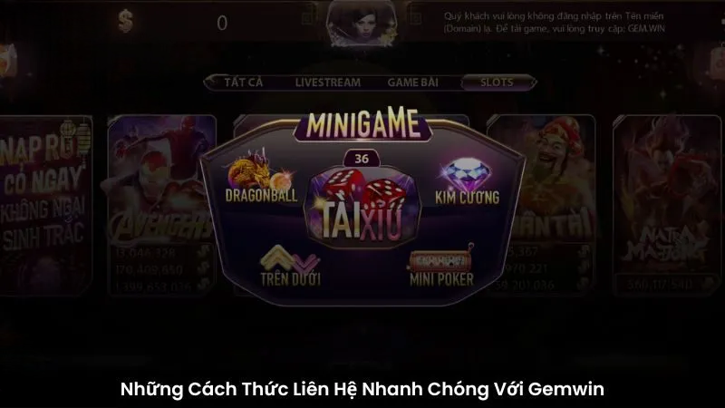 Hướng Dẫn Cách Liên Hệ Gemwin Nhanh Chóng Nhận Hỗ Trợ 24/7